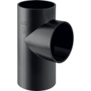 Geberit Grenrør Svart Peh 50 x 50mm x 88.5°