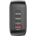 Verbatim Mini GaN Charger 100W USB-C 4-Port Lader Svart