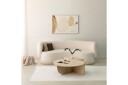 Louvrall Sofabord 90 cm - Beige