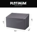 Platinum Aerocover Trekk til loungebenk HB 180x100xH65/90 Aerocover Antrasitt
