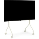 Pedestal Moon Rollin" Tv Stand Pearl