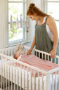 Vinter & Bloom Filt Soft Grid Blanket ECO Cloud Pink