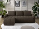 Fynrican 3 seters sovesofa med divan   Polo 877 mørk brun