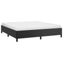 vidaXL Sengeramme svart 180x200 cm 6FT Super King kunstskinn