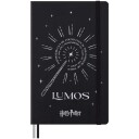 Moleskine Hard Cover Notebook Large Harry Potter Lumos
