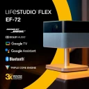 Epson Lifestudio Flex EF-72 4K UHD projektor med Wi-Fi og Bluetooth