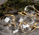 Muurla Moomin juletrekule Ø7 cm 3-pakning Sparkling stars