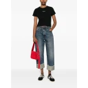 Maison Kitsuné Dame Topper Svart S,
