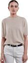 Stenströms Janet short sleeve knit XS beige dame