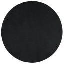  Teppe OVIEDO kort luv svart Ø 160 cm 8721012231696