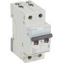 Legrand 5 stk TX³ MCB automatsikring C0,5 2P 2M 10/10KA