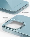 iDeal of Sweden Clear Case Iphone 14pm Mirror Sky Blue