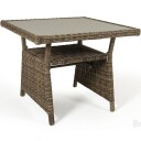 Brafab Soho spisebord 86x86 cm rustikk