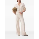 Liu Jo Dame Strikkevarer Beige M,