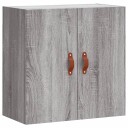  Veggskap grå sonoma 60x31x60 cm konstruert tre 8720845947873