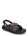 Bianco Biaoslo Cross Sandal Faux Leather - Brown - 39