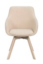 Rowico Home Alison karmstol Ljusbeige/vitpigmenterad Beige