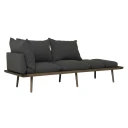 Umage Lounge Around 3 seters sofa Dark Oak/Shadow