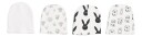 Tiny Treasure Sarah Lue 4-Pack White 68-74