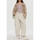 AllSaints Dame Bukser Beige M,