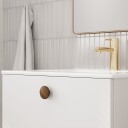 Linn Bad Freya Smal Møbel Hvit 60cm