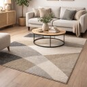 Nordstrand Home Gulvteppe   200x280 cm   Beige med mønster   Thales   Nordstrand Home