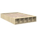  Sengeramme sonoma eik 135x190 cm konstruert tre 8721102622427