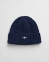 GANT Shield Wool Beanie - Unisex - Marine One Size