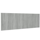 vidaXL Vegghengt sengegavl grå sonoma 240x1,5x80 cm konstruert tre