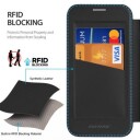 iPhone 16 Pro Max Dux Ducis Skin X Pro magnetisk flip-deksel svart