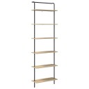  Bokhylle Sonoma eik 60 x 24 x 203 cm Konstruert tre