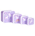 A Little Lovely Company Matbokssett Unicorn dreams