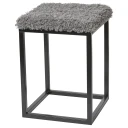 Skinnwille Palle krakk Charcoal/Black