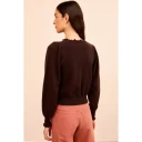 Ulla Johnson Dame Strikkevarer Brun L,