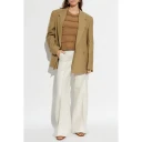 Max Mara Dame Strikkevarer Brun XS,