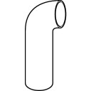 Kne Peh 90° Ø125 Mm For Sveising