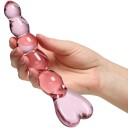 Icicles No 43 Hjerte Glassdildo      - Lyserosa