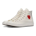Comme des Garçons Play Herre Sko Hvit 43 EU,