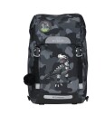 Beckmann Skolesekk Sett Classic Maxi Camo Rex Grå Svart