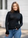InWear Fang Wool Rollneck Sort XXL