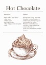 Hot Chocolate Recipe Plakat Plakat / 40x50cm