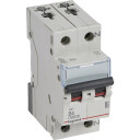 Legrand 5 stk TX³ MCB automatsikring B3 1P+null 2M 6/6kA