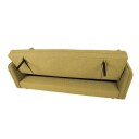 Sovesofa HOME4YOU Visby 200x88x93 cm Gul   gul