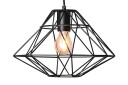 Taklampe Guam 31 cm Svart