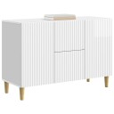  Serviesskap Høgglans hvit 89 x 34,5 x 60 cm Konstruert tre