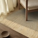 Oval juteteppe   San Francisco jute Størrelse: 170 x 240 cm