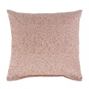 Borg Living Putetrekk - 60x63 cm - 100% Bomullssateng - Marble light red