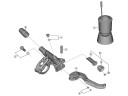 Shimano XTR membranenhet til bremsegrep modell BL M9100
