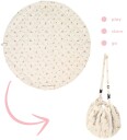 Play&Go Lekematte Ø120 cm Soft Organic Rabbit Play&Go OneSize Lekematte Beige