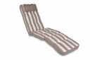 Fritab Dekkstolpute woodline Taupe Med nakkepute Beige